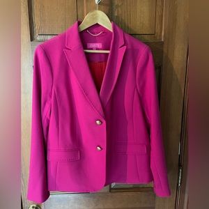Talbots pink suit jacket size 16